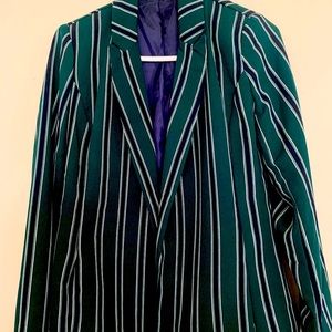 Striped blazer